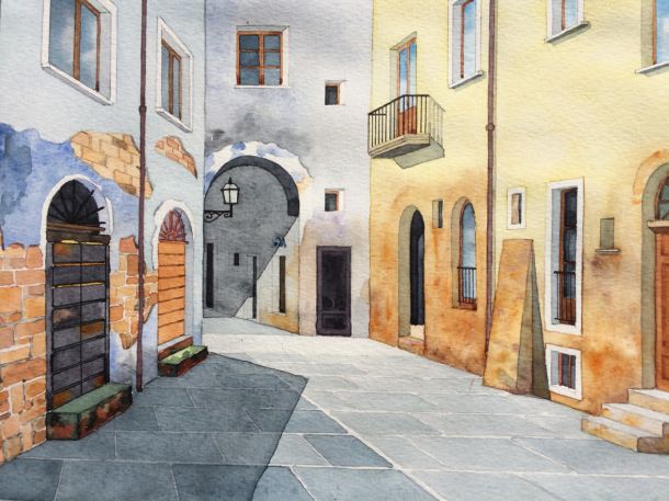 PINTURAS ACUARELAS MODERNAS
